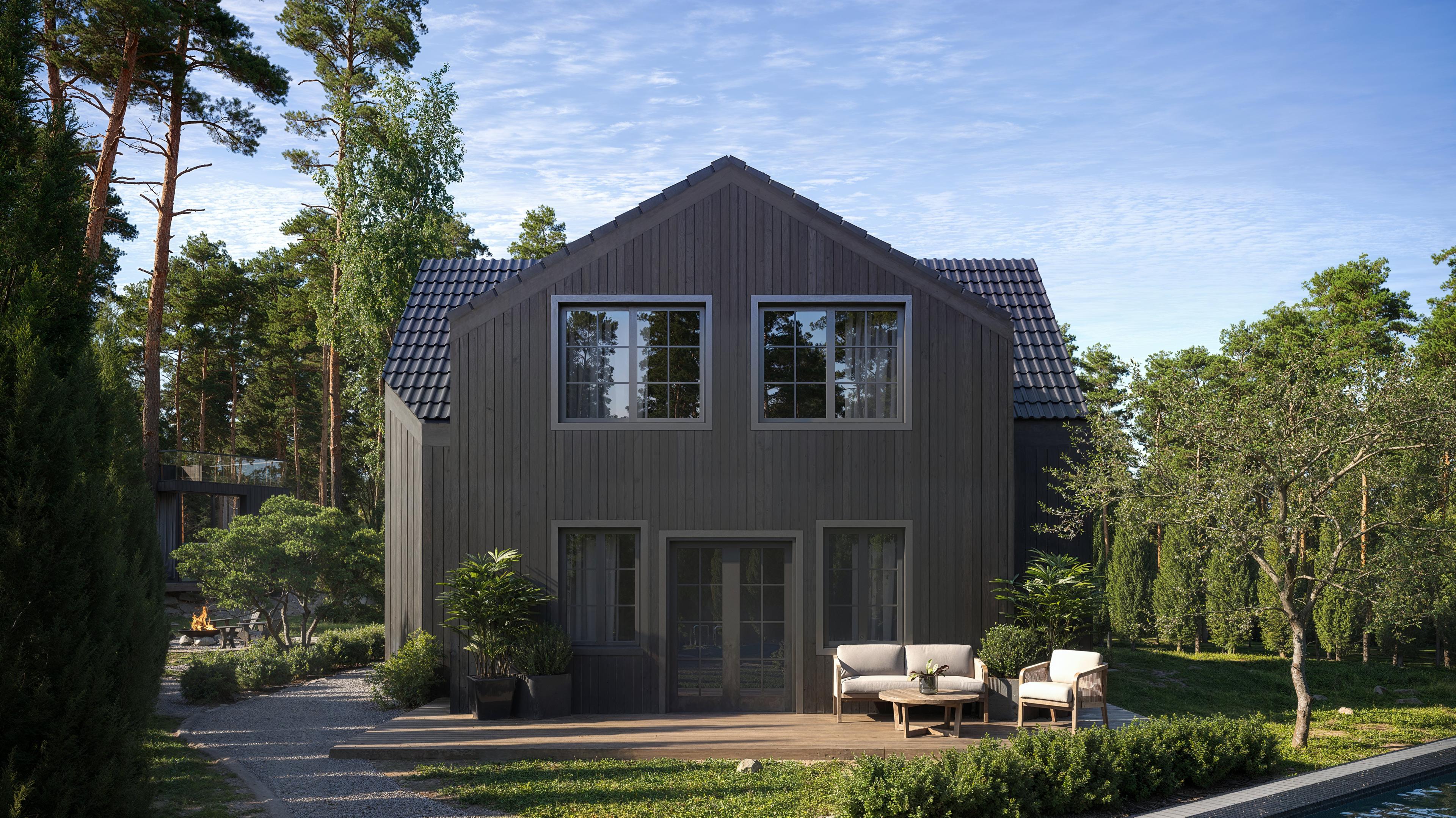 Villa Cosmos — 3D VISUALISERING, Uppsala